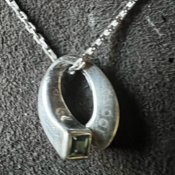 Gucci twist necklace withh semi-prec stone - Picture 3 of 10
